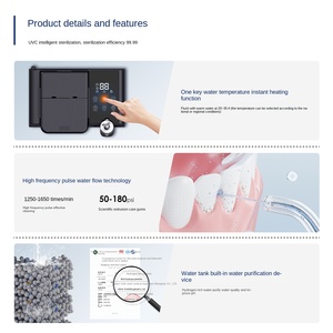 <span class=keywords><strong>Irrigador</strong></span> Bucal Eléctrico Personalizable 2026 con Resistencia al Agua IPX7, Tanque de Agua Grande de 800 ml, 5 Modos de Funcionamiento para Uso Doméstico - Product Image 2