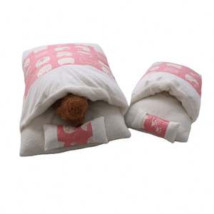 Cama para Mascotas con Logotipo Personalizado al por Mayor, Bolsa de Dormir para Gatos Suave y Cómoda, Cojín Cálido y Duradero para Perros y Gatos - Product Image 2