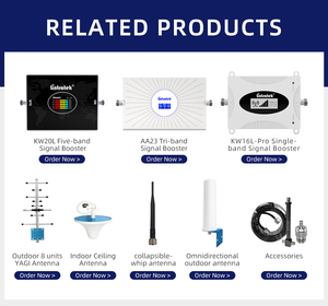 Répéteur 4 bandes Lintratek compatible B12 B5 B2 B4 AGC 700/850/1700/1900 MHz, amplificateur de signal cellulaire 2G/3G/4G 70 dB - Product Image 6