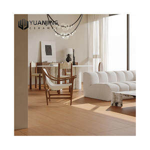 Carrelage en bois 750x1500mm, carrelage émaillé Foshan, texture bois naturel mat, carrelage en bois pour intérieur - Product Image 2