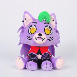 Peluches <span class=keywords><strong>FNAF</strong></span> mignonnes et douces de 25 cm en tissu de coton, personnages de <span class=keywords><strong>jeux</strong></span> vidéo (chien, crocodile, loup, poulet), poupées décoratives pour la maison, cadeau d'anniversaire pour enfant, lavables - Product Image 2