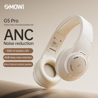 PLEXTONE G5 PRO Earphone Berkualitas Terbaik Dengan Headset Peredam Kebisingan Earphone Nirkabel Audio Spasial ANC Max Headphone