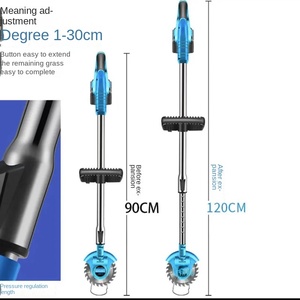 เครื่องตัดหญ้าแบบพกพา DIY พร้อมแบตเตอรี่ลิเธียม 21V ดีไซน์เกรดอุตสาหกรรม 4 จังหวะ ขนาดเล็ก ไร้สาย ชาร์จไฟได้ รุ่น Ymn21 4 จังหวะ - Product Image 4