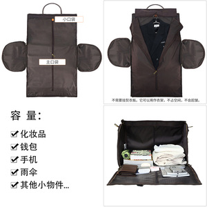 Bolsa de Viaje de Cuero Genuino Dujiang, Gran Capacidad, Cierre de Cremallera, Unisex, Color Marrón Sólido, Bolsa de Viaje Deportiva para Exteriores - Product Image 3