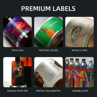 Etiquetas de Vino con Estampado Dorado en Relieve Personalizadas, Etiquetas Adhesivas para Botellas de Perfume de Papel Texturizado Ecológico para Embalaje de Lujo
