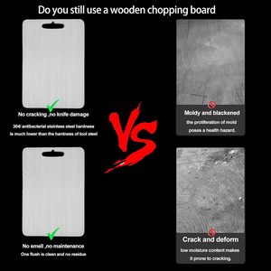 Planche à découper en bambou écologique de haute qualité 2026, 20-46 cm, 450-1200 g, accessoires de cuisine pour le camping - Product Image 4