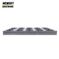 Loyang Panggang Anti Lengket Custom 15 Cup Bentuk Bintang untuk Muffin Kue Kering Pastry NEWSKY BAKEWARE Hitam