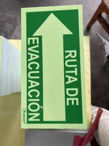 Letrero <span class=keywords><strong>de</strong></span> Tráfico Luminoso Personalizado <span class=keywords><strong>de</strong></span> Fábrica, Letrero <span class=keywords><strong>de</strong></span> Salida <span class=keywords><strong>de</strong></span> Emergencia y Paso para Entrada <span class=keywords><strong>de</strong></span> Escalera, Tablero <span class=keywords><strong>de</strong></span> Avisos - Product Image 2