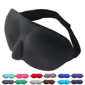 Eyeshade Cover Shade Eye Patch donna uomo Soft Portable Blindfold Travel Eyepatch 3D Sleep Mask Sleep Mask Sleeping Eye Mask