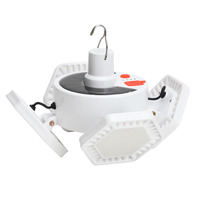 Lampe solaire UFO V60, modèle pour l'extérieur, lampe de camping d'urgence avec charge USB directe, éclairage LED pour marché nocturne
