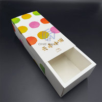 Boîtes en carton kraft écologiques personnalisées en gros pour biscuits, desserts, pâtisseries, boîtes à tiroirs, emballage pour sachets de thé