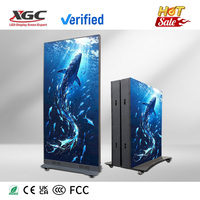 Afficheur numérique LED HDR10+ XGC Indoor P2 pliable sur pied avec luminosité de 600 cd/m² et garantie de 2 ans