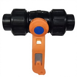 Premium OEM Manuelles Wasserkontroll-PP-R/PE Bi-Male Union Kugelventil mit Stahlkern 63mm Max. Rohrgröße 1.6PN Betriebsdruck - Product Image 1