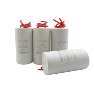 Condensateur de démarrage Cbb60 6 8 10 12 16 20 25uf pour machine à laver, compresseur d'air, pompe à eau - Product Image 1