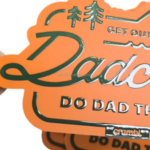 Pegatinas de etiquetas personalizadas Pegatinas de etiquetas elevadas de barniz brillante tópico - Product Image 2