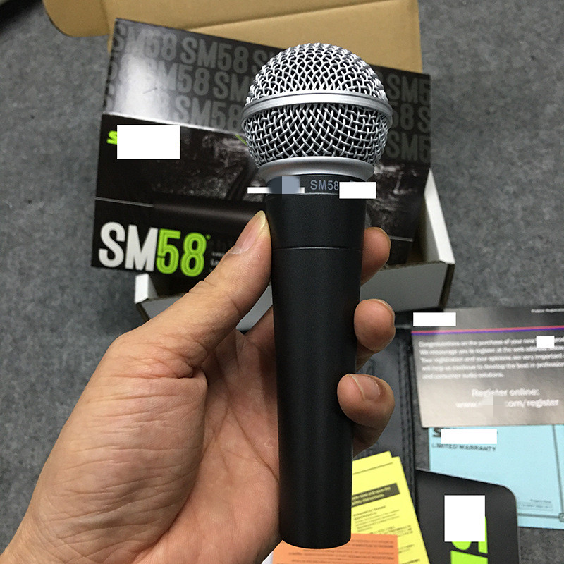 Новинка Зеленая упаковка вокальный для Sm58 динамический проводной ленточный портативный профессиональный микрофон Студийный микрофон для караоке для Shure SM58