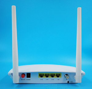 อุปกรณ์ไฟเบอร์ออปติก ZC-500WT XPON ONU FTTH 1GE+3FE+2.4G WIFI +1CATV ยี่ห้อ Zikun รับประกัน 1 ปี ขายดี - Product Image 4