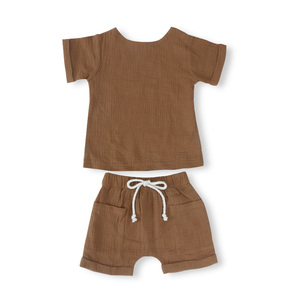 Set <span class=keywords><strong>Pigiama</strong></span> Estivo a Due Pezzi per Bambine, Maniche Corte, 100% Cotone, Personalizzabile, Vendita all'Ingrosso - Product Image 2