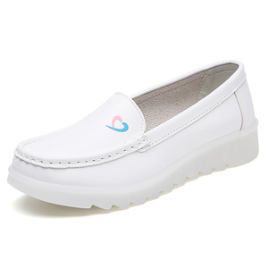 Chaussures infirmières pour femmes, semelle souple, respirantes, tige en maille, semelle épaisse, antidérapantes, antistatiques, chaussures médicales d'automne, confortables - Product Image 5