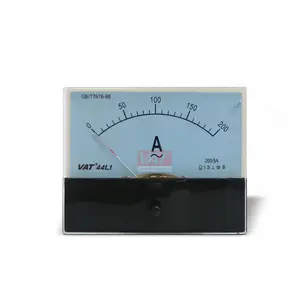 AC DC аналоговая панель Вольтметр Амперметр Amp вольт метр