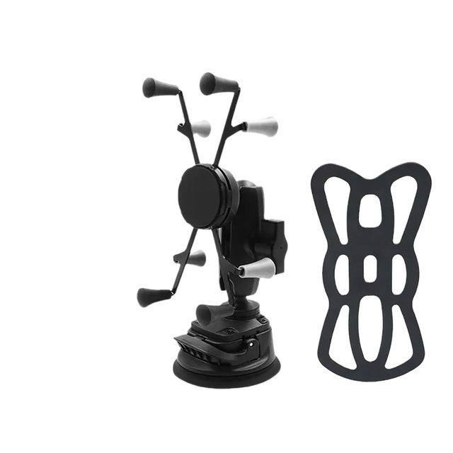 Car Suction Tablet Pc Holder Grip Bracket 1'' Twist-lock Suction Cup Base 7-8'' Tablet Mount for Trucks to Keep Tablet Cold