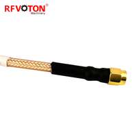 Prise mâle SMA d'alimentation d'usine à prise mâle SMA pour RG400 RG-400 RG142 RG 142 assemblage de câble d'antenne d'extension coaxial RF