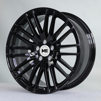 Rines de Aleación Forjados Personalizados Profesionales de 15-24 Pulgadas 5X112 5X120 5X130 5X114.3, Diseño Cóncavo Ligero, Aprobados para SUVs