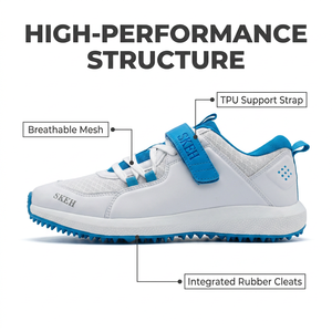 Zapatos de Cricket Profesionales para Hombre y Mujer, Antideslizantes, con Tacos, para Entrenamiento Deportivo al Aire Libre - Product Image 1