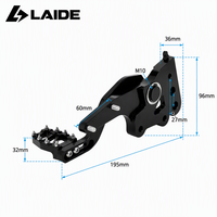 Kit d'assemblage de frein à pied CNC renforcé pour Sur Ron Light Bee LBX E-Bike, kit de conversion et de remplacement de frein arrière, pièces de mise à niveau