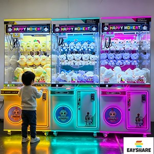 Custom Design Arcade Claw Crane Doll Machine With Bill Acceptor - Product Image 1