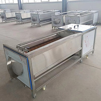 Machine de nettoyage de têtes et de sabots de porcs, machine de nettoyage de têtes et de sabots de moutons, machine de nettoyage multifonctionnelle à rouleaux brosse
