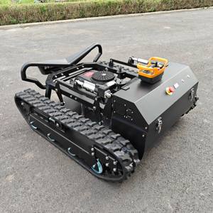 New Design 4-Stroke Automatic <b>Remote</b> <b>Controlled</b> Cordless Petrol Powered Lawn <b>Mower</b> Off Road 608-80A High Torque Provides Po - Product Image 5