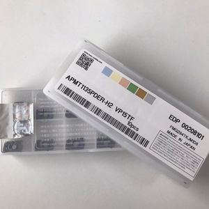 Insertos de Carburo Cuadrados APMT1135PDER-H2 VP15TF para Fresado y Torneado CNC, para Piezas de Acero 55HRC, Soporte OEM, Torno CNC - Product Image 1