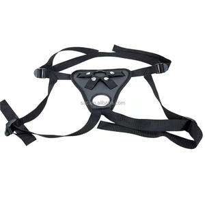 SacKnove гей лесбиянки носимый ремень для пениса Трусики бондаж тройной двойной фаллоимитатор страпон для женщин и мужчин - Product Image 5