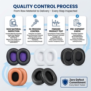 Almohadillas para Auriculares <span class=keywords><strong>ATH</strong></span> M20X para Audio Technica <span class=keywords><strong>ATH</strong></span> M20X M30 M40 <span class=keywords><strong>M50</strong></span>, Repuestos para Auriculares de Juego, Accesorios para Auriculares - Product Image 4