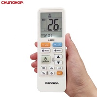Control Remoto Universal para Aire Acondicionado CHUNGHOP K-809E con Diseño de Botones Grandes