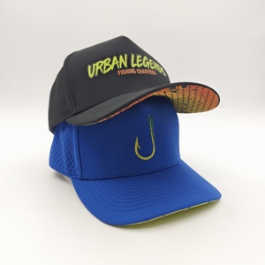 Elite Performance 5 Panel Golf Cap Custom Printed Logo Low MOQ OEM Active Lifestyle <b>Waterproof</b> Breathable Athletic Top Piece - Product Image 3