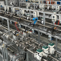 Sistema de Calibración de Flujo Líquido para Bancos de Pruebas, para Medidores de Flujo, Métodos de Medición de Masa Estática, 1 Año de Alta Precisión, IP67