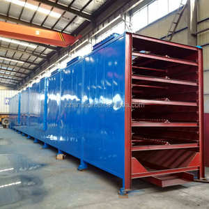 Pengering pelat rantai Briquette baja karbon, harga pengering sabuk Mesh 500-1000kg Per jam - Product Image 5