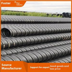 Tuyau Dwc en polyéthylène haute densité (HDPE) Structure tissée Tuyau de type B Tuyau de drainage en plastique de grand diamètre Tuyau d'égout d'eau - Product Image 4