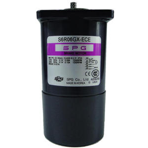 Motor S6R06GX-E6W 220V 50HZ SPG Made in KR Authentic S6R06GX-E,6W 220V 50HZ TECO AC MOTORS 6W 220V AC Motor TECO S6R06GX-E Motor - Product Image 1