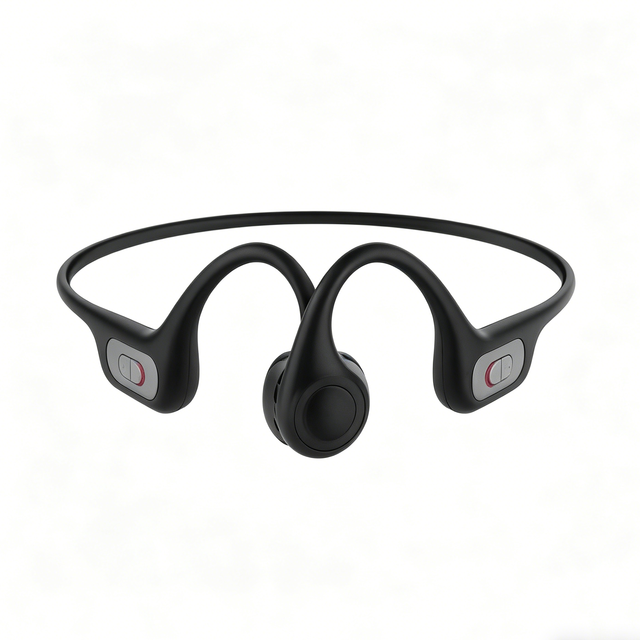 Kimmar IPX6 Waterproof Bone Conduction Headphones TWS V5.3 ENC ANR Open Ear Sports Wireless Stereo Headset