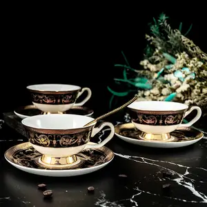 PITO novo produto bone china chá conjunto de café com design elegante