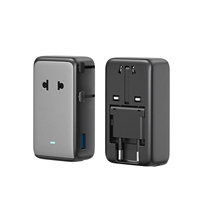 Adaptateur de voyage universel 65W PD3.1 QC3.0 pour les Émirats arabes unis, Dubaï, le Royaume-Uni, l'Europe, les États-Unis, charge GaN III pour Macbook