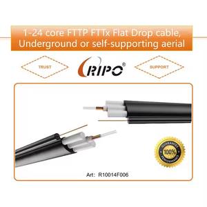 Cable de fibra óptica FTTP/FTTx de 1-24 núcleos | Antena subterránea y autosuficiente para redes FTTx - Product Image 2