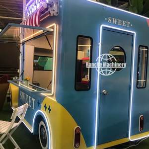 Ice Cream Truck Trailer Mobile Kitchen Dessert / <b>BBQ</b> / Coffee / Pizza Food Truck with Full Kitchen - Product Image 5