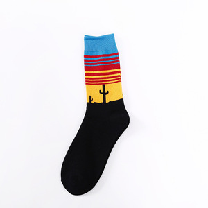 Chaussettes pour hommes amusantes et personnalisées en coton, en gros - Product Image 6