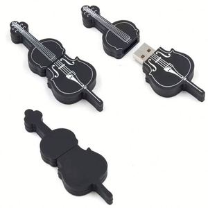 Clé USB en silicone souple PVC, style dessin animé musical, 4 Go, 16 Go, 32 Go, 128 Go, mignonne, nouveauté, cadeau promotionnel d'usine, clé mémoire - Product Image 2