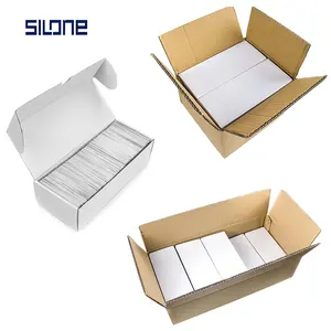 SilonePVC印刷可能NTAG215 NTAG213スマートチップブランクRFIDビジネスNFCカード