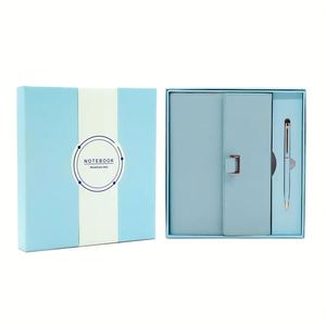2026 New Year's Wholesale Promotional <b>Gift</b> <b>Set</b> A5 Luxury PU Leather Notebook Journal and Pen for Business and Valentine's Day - Product Image 2